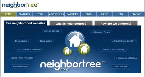 Neighbortree：超本地化社区网站网络