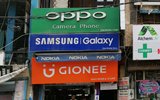 中国手机Logo遍布印度大街小巷