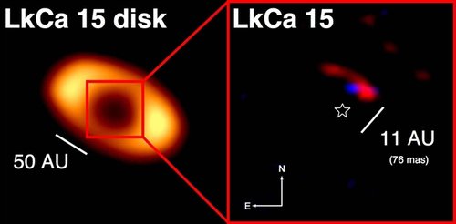 夏威夷大学天文学家发现一颗新行星正在生成_科技