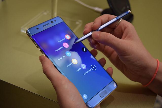 三星Note 7重返韩国货架依然大卖 首日销量曝光