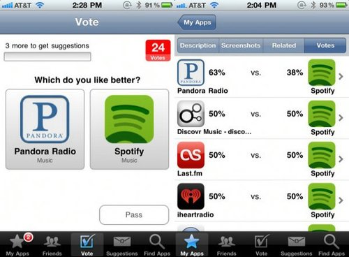 AppGrooves:社会化的手机应用推荐引擎