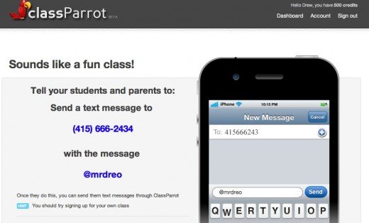 ClassParrot：面向教育市场的短信群发服务