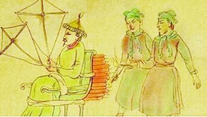 北京晚报:中国古代的"航天员"_科技_腾讯网木刻画艺:谁才是古代中外