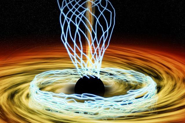 银河系中央黑洞周围现强大磁场