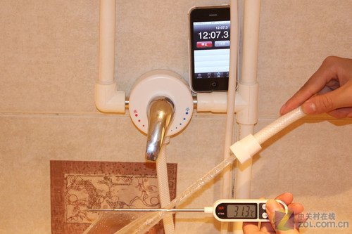 海尔热水器首测 iPhone竟沦为测试工具