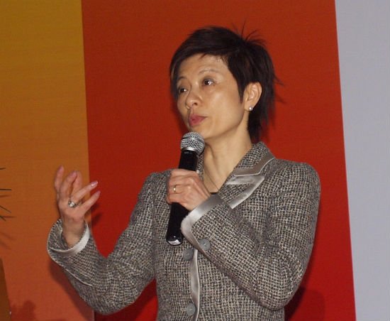 图文:SAP中国区总裁萧洁云演讲