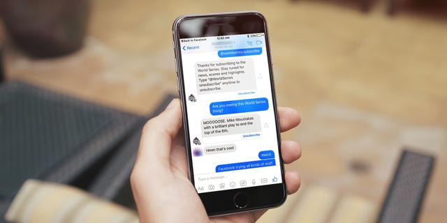 Facebook Messenger将提供更多聊天机器人