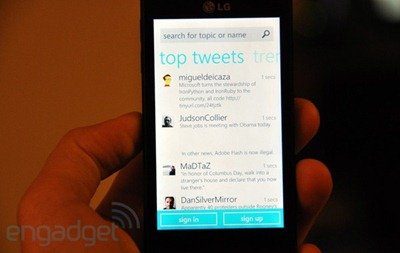 官方Windows Phone 7版Twitter应用发布