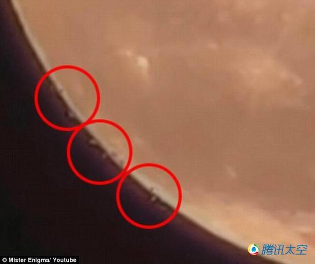 视频图像揭示“数百艘UFO”从月球表面起飞