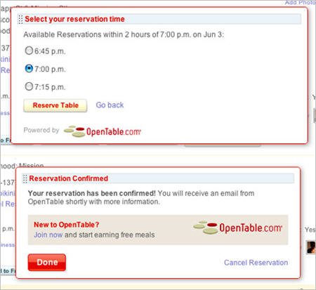 Yelp结盟OpenTable 方便用户在同一页面订餐