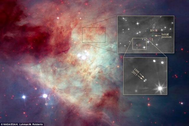 天文学家发现一颗恒星被同胞弹射出去