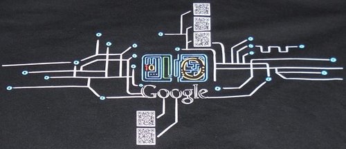 谷歌开发者大会T恤曝光:附五个二维码(图)
