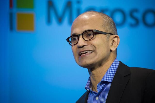 微软CEO说这是他2015年做的最棒的1