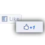 Like +1按钮整合Facebook Like与Google +1