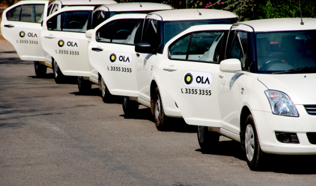 印度打车应用Ola融资5亿美元 估值50亿美元