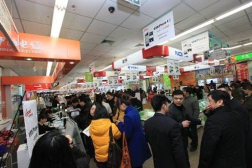 电信版iPhone4S国美开售三天卖出近万台