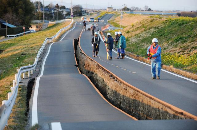 2011年大地震曾使日本国土增加1平方公里