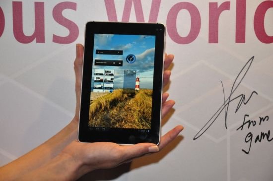 华为发布7英寸Android3.2平板电脑MediaPad