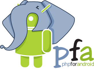 PHP for  Android (PFA)网站即将发布android开发工具