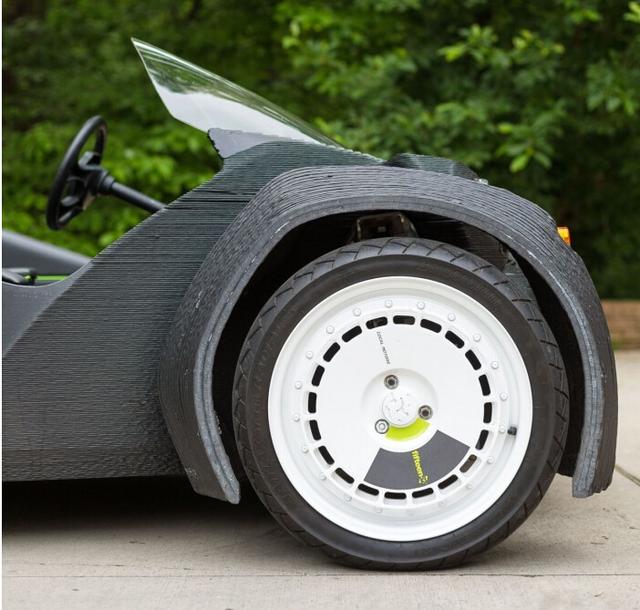 世界上第一辆3D打印的汽车，可以开了