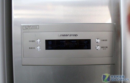 不锈钢金属外观 LG对开门冰箱16800元