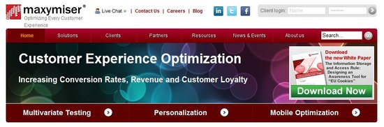 ,互联网,Maxymiser获得1200万美元融资