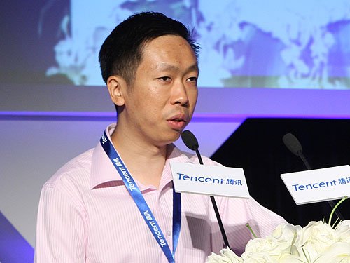 图文:Zynga中国总经理田行智致辞