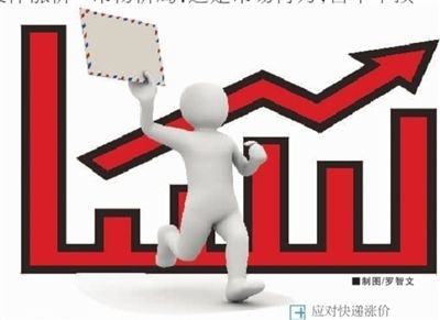 民营快递齐涨 每公斤多掏两元(图)