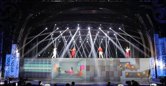 BTV春晚科技解读:建筑投影平面建造三维空间