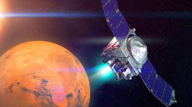 美国火星大气探测器成功入轨