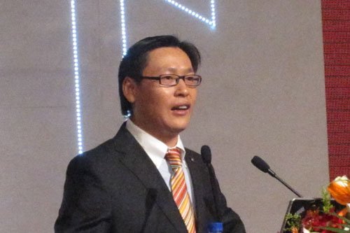 图为大会主持人长城会宋炜 (微博) : 长城会宋炜(腾讯科技配图)