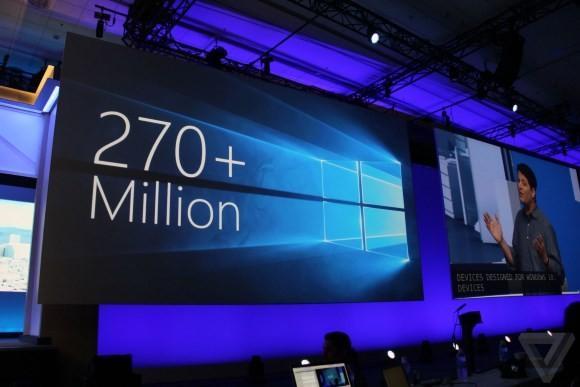 Windows 10装机量超2.7亿 今夏将推新版本升级