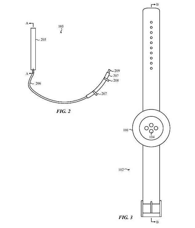 苹果逆天新专利 Apple Watch表带将成随身充电宝