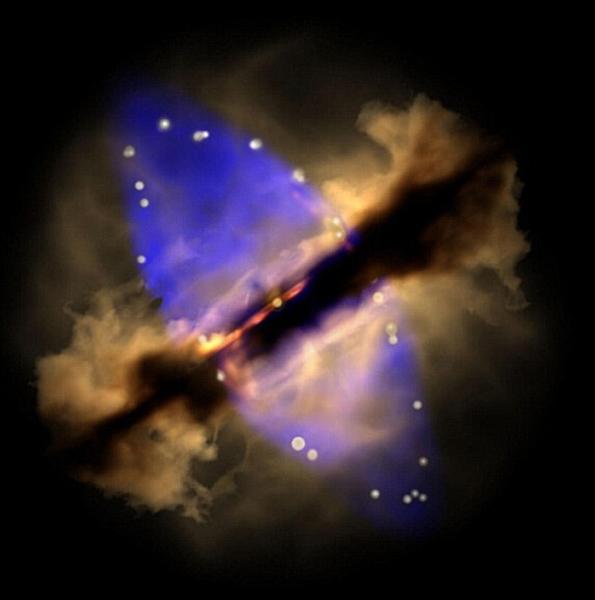 科学家历时18年拍摄4200光年外恒星成长过程