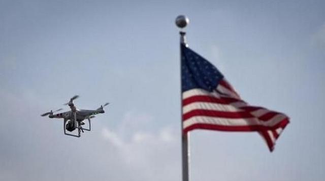 美国禁止无人飞机充当"记者" 媒体集体发抗议