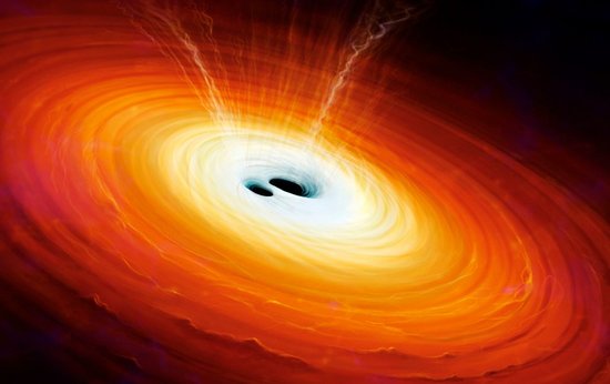 30亿光年外发现最大星系核 源于超级黑洞合并