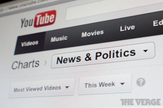 皮尤调查显示YouTube最热视频多由用户上传