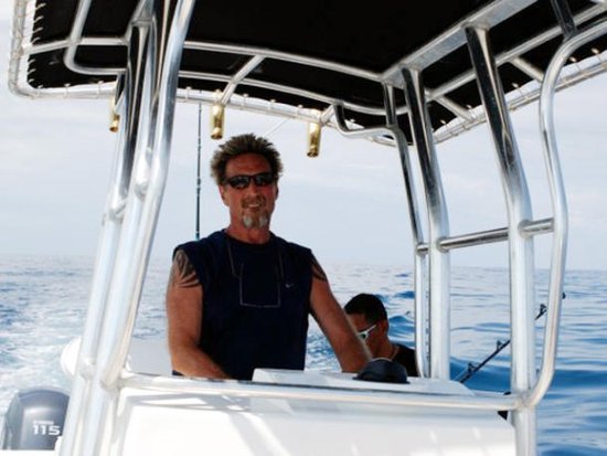 约翰·迈克菲于危地马拉被逮捕