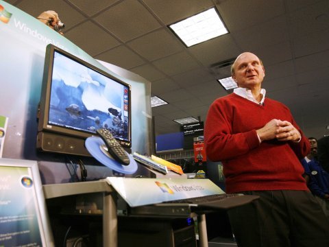 专访微软CEO鲍尔默：我是一个专注的生意人