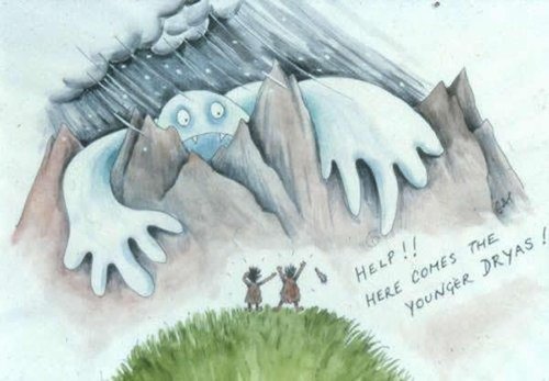 1.3万年前天体冲撞 气候剧变多种生物灭绝