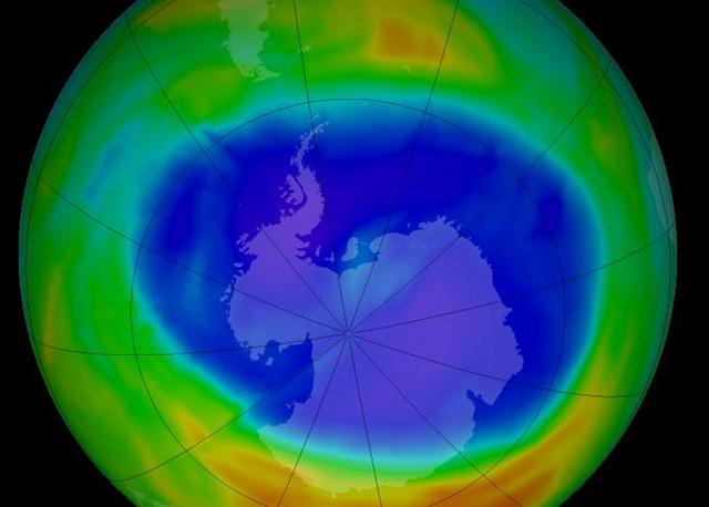 南极出现超级臭氧空洞!面积相当于北美