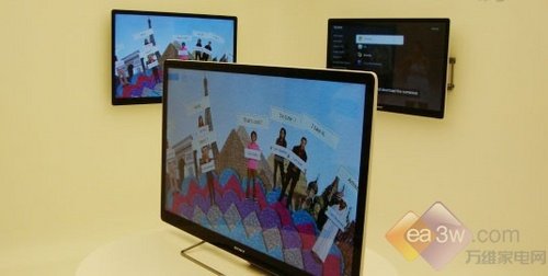 索尼內置谷歌技術網絡電視首次亮相