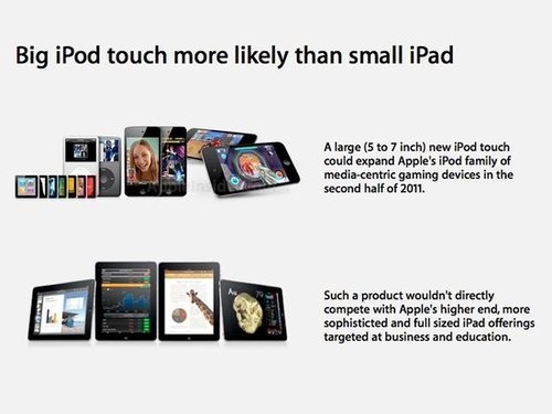 网上流传的苹果Big iPod touch相关图片（腾讯科技配图）