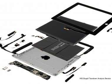 新版iPad拆解报告:制造成本316美元上涨超2成