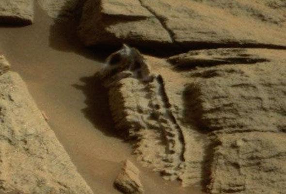 火星上发现水已不新鲜 有人宣称发现恐龙化石