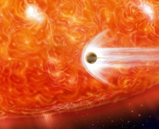 天文学家第一次发现膨胀的红巨星吞噬行星