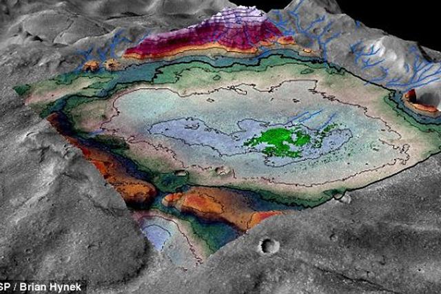 最新研究：火星生命可能隐藏在盐沼遗迹中