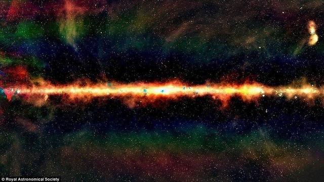 最新图像以20多种原始色彩呈现绚丽宇宙