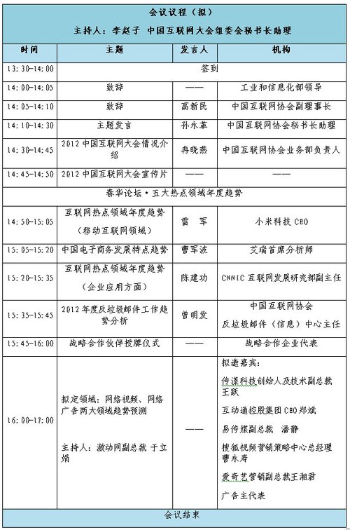 2012中國互聯(lián)網(wǎng)大會新聞發(fā)布會27日召開