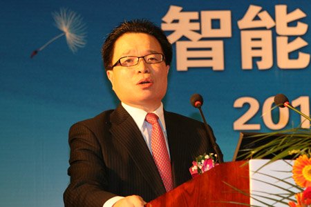 图文 国美电器副总裁李俊涛讲话